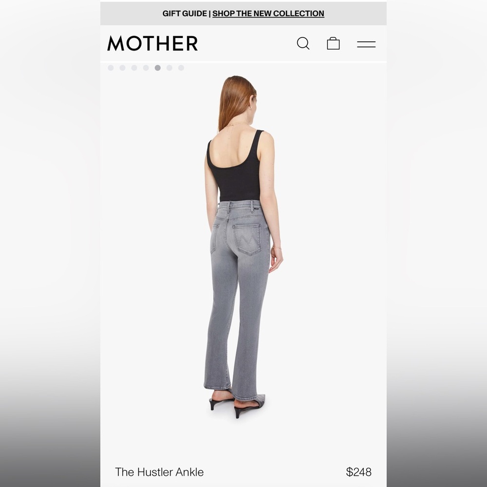 Used MOTHER The Hustler Ankle jeans